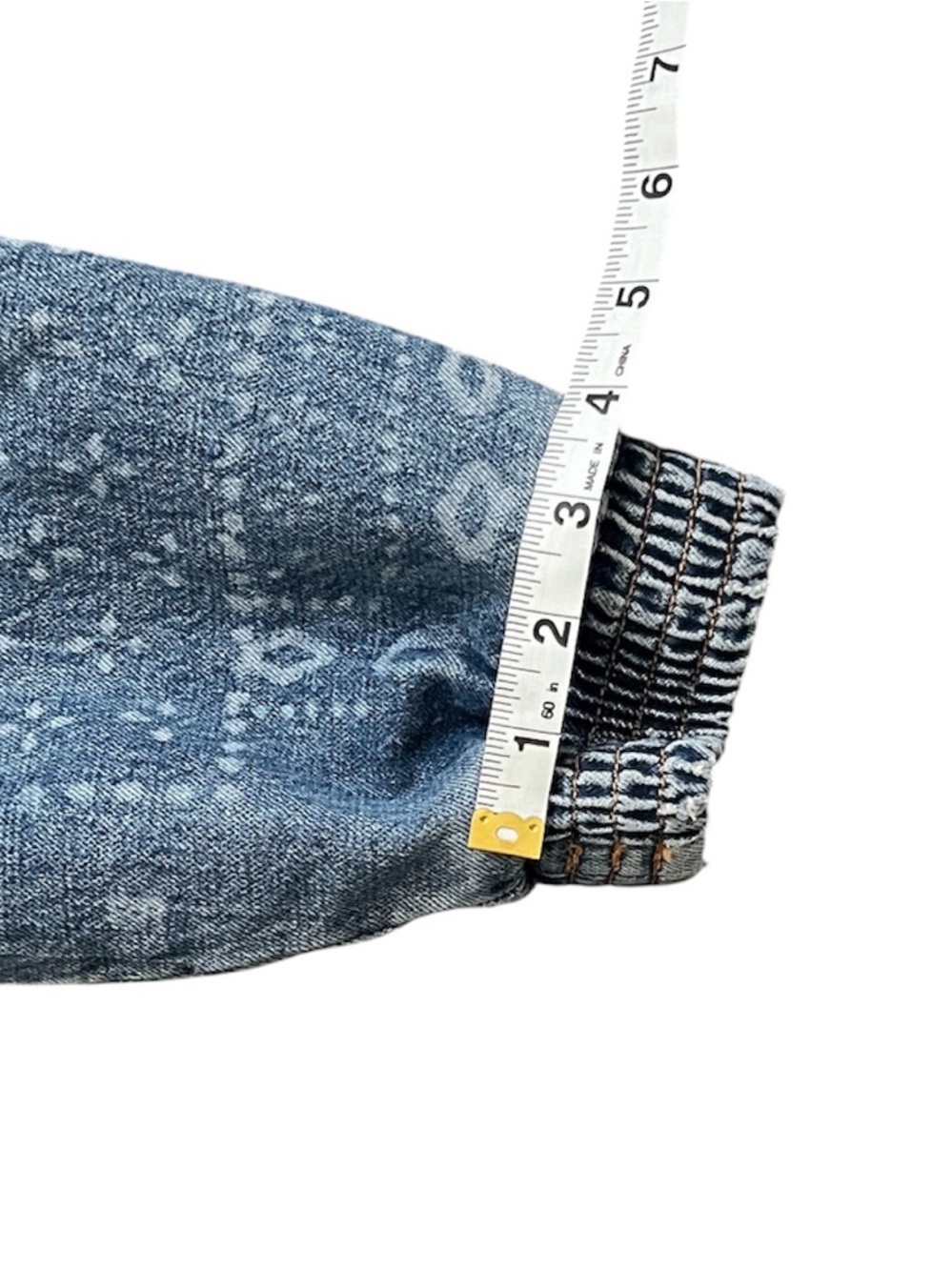 BDG Daria Bandana Print Denim Hoodie Sweatshirt – Urban Outfitters Exclusive - Picture 13 of 15